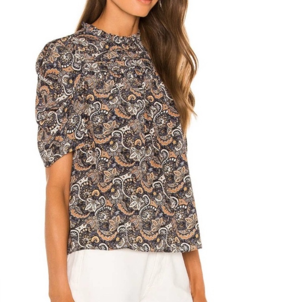 Ulla Johnson Paisley Blouse